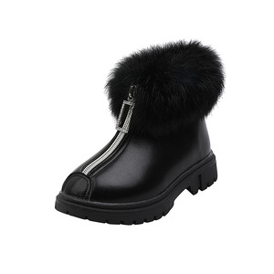 4-12 Years Kids Winter Snow Boots Warm Winter Non-Slip Girls Snow Boots Winter Boots Kids for Toddlers - Product Image 1
