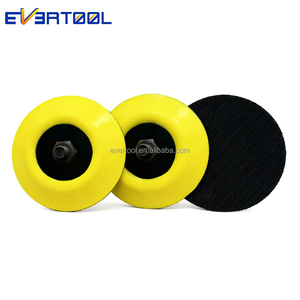 电动工具用EVERTOOL <span class=keywords><strong>3</strong></span>英寸抛光点垫贴垫板钩环垫 - Product Image 1