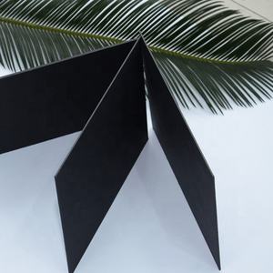 180-459gsm <b>Black</b> Cardboard Paper Sheets Eco-Friendly uncoated <b>Black</b> Paperboard for Packaging - Product Image 3