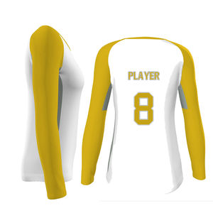 レディースコンペティショントレーニングバレーボールジャージースーツバレーボールウェア用ロングスリーブ - Product Image 3