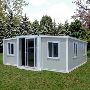 Maison préfabriquée en conteneur de 20 pieds, pliable, modulaire, mobile, extensible, cabine de douche, glamping, mini-maison, chambre, salon, hall - Product Image 4