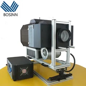 ビッグプロジェクションライトルーメンビルディング広告ライト距離スポットアニメーション画像3Dマッピングプロジェクターランプ