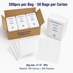<span class=keywords><strong>Gasa</strong></span> de Algodón Dental Estéril No Tejida 2x2 para Uso Médico de Fabricantes Profesionales - Product Image 5