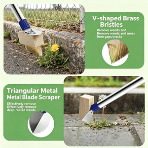 3 in 1 Telescopic Crack Weeding <strong>Tool</strong> Patio <strong>Weed</strong> Moss <strong>Remover</strong> - Product Image 4