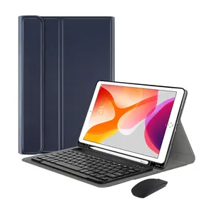 Чехол для клавиатуры с мышью для iPad 10,2 2021 2020 2019 для iPad 9 8 7th Gen, оптовая продажа с завода