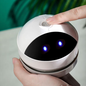 M19 lindo Robot <span class=keywords><strong>de</strong></span> dibujos animados USB recargable Mini <span class=keywords><strong>Mesa</strong></span> portátil polvo miga barredora aspiradora <span class=keywords><strong>de</strong></span> escritorio para teclado sofá - Product Image 2