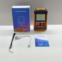 4-in-1 Fiber Optic Power Meter & Red Light Pen - High Precision Optical Loss Tester, 650nm VFL, USB-C Rechargeable, 850-1625nm