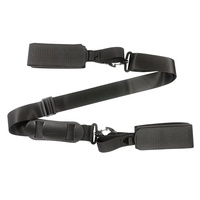 Sangles de ski personnalisées en usine, de haute qualité, antidérapantes, bande élastique, ondulation en silicone, sangle en polyester