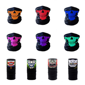 Bandana Joker Face, máscara de ciclismo de talla única, braga de cuello multifuncional para deportes al aire libre y Halloween - Product Image 3