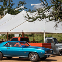 Tentes de réception de luxe en aluminium blanc pour événements extérieurs, mariages, fêtes, chapiteaux pour 200, 300, 500, 800 personnes