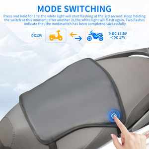 Impermeabile ATV 12v cuscino sedile riscaldato interruttore di controllo riscaldamento sedili per moto - Product Image 3