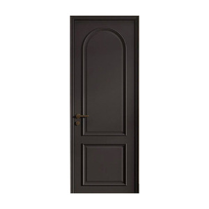 Puerta de madera sin pintar para interior, zócalo de WPC, puerta insonorizada para dormitorio, puerta pintada - Product Image 1