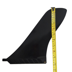 Voilà, c'est tout : Quille de planche de surf en nylon noir de 9 pouces, quille simple pour planches de surf de pêche - Product Image 2