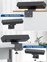 Pince de bureau 3 prises CA Pince multiprise de bureau Station d'alimentation de charge USB Pince de protection contre les surtensions Prise d'alimentation