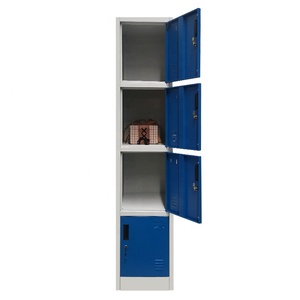 Phòng Tập Thể Dục Quần Áo 4 Cửa Tủ Khóa Giá Tốt Nhất Sử Dụng Trường Sinh Viên Tủ Khóa Nhân Viên Tủ Khóa Cho Bán - Product Image 5