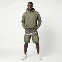 Shorts en jean baggy oversize Y2K avec effet éclaboussures de peinture, patchwork, délavage vieilli, style hip-hop et skater