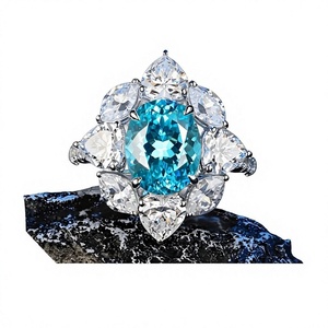 Premium 925 Sterling <b>Silver</b> <b>Eternity</b> <b>Ring</b>, Sparkling Wedding and Anniversary Jewelry Diamond <b>Rings</b> - Product Image 1