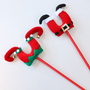 Ornements de Noël pour arbres et décoration de <span class=keywords><strong>maison</strong></span>, fabriqués en Chine, y compris des jambes de Père Noël et des jambes de clown, cadeaux d'ornements de Noël - Product Image 2