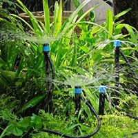 Arroseur goutte-à-goutte 28 cm à grande tête pour pépinière, buse de pulvérisation pour économie d'eau en agriculture