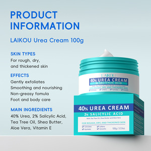 LAIKOU Crema all'Urea 40% per <span class=keywords><strong>Pelle</strong></span> Ruvida e Secca, Esfoliante con 2% di Acido Salicilico, Crema Viso 100g - Product Image 5