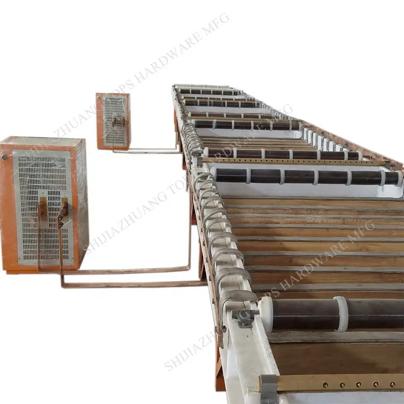 Alambre de Teel galvanizado, equipo de línea de producción de alambre galvanizado para encuadernación