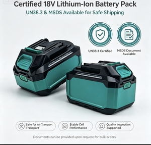 Batterie lithium-ion 18V 6Ah avec port de charge Type-C, batterie de remplacement rechargeable pour perceuse sans fil, outils électriques, en stock - Product Image 3