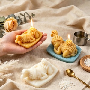 3D Sleeping Baby Silicone Mold For Candle Soap Making DIY Handmade Craft Mold Customizable Shape Mother's Day Gift - Product Image 4