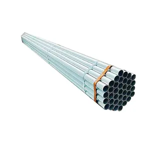 温室建筑用热浸镀锌钢管Gi钢圆形镀锌铁管A53管