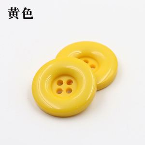 Wholesale Factory Price Colorful Buttons 4 Hole <b>Resin</b> Button Round Shirt Custom Button for Garment - Product Image 2