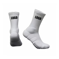 Chaussettes de basket-ball pour hommes de haute qualité, design personnalisé, logo élégant, pour le cyclisme, la course à pied en plein air, antidérapantes, absorbant la transpiration