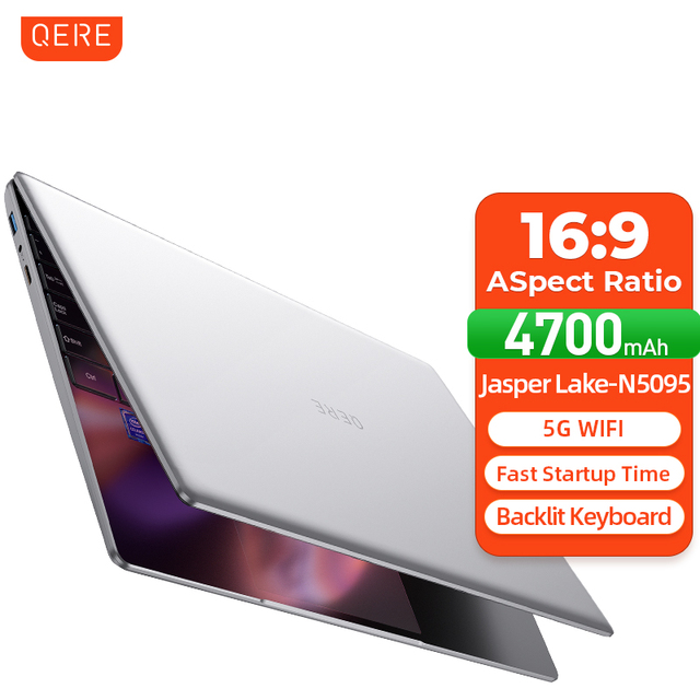 QERE A-156-N5095 15.6inch FHD Laptop with 100 SRGB Color and up to 32GB RAM
