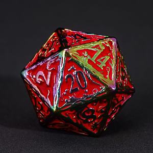 UDIXI Juego de dados de metal de alta calidad Juego de dados de metal Dados de juego Logotipo personalizado Dados Dnd para mazmorras y dragones - Product Image 3