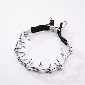 Collare da addestramento per cani regolabile in acciaio di alta qualità con stampa Pitbull e collare da pastore tedesco - Product Image 2