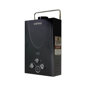 Xách tay 5L 6L cắm trại ngoài trời Máy nước nóng khí LPG tankless hệ thống nước nóng ống khói loại khói khai thác Pin cho RV xe sử dụng - Product Image 2