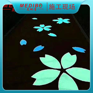 Poudre Luminescente Fluorescente Meidibao pour Espaces Scéniques, Parcs d'Attractions, Trottoirs et Pistes – Matériau Luminescent Écologique - Product Image 3