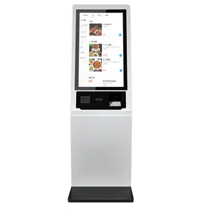 Order Screen Android POS Hardware Kiosk Interactive Mcdonald's KFC Restaurant Self Payment Kiosk
