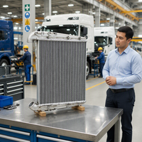 Intercooler de camion de haute qualité OEM 1516489 96992 pour SCANIA P94/P114 Camion lourd DIMENSIONS DU NOYAU 830*582*62MM