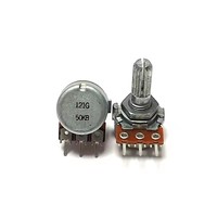 ALPS RK16 Single Linked Type WTH148 Potentiomètre 3 broches B10K B50K B100K 103 503 104 Longueur de la poignée 20mm Résistance réglable