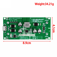 Module de chargeur de batterie au lithium 18650 Type-C 15W 3A, convertisseur élévateur DC-DC à charge rapide, alimentation / convertisseur 5V 9V 12V