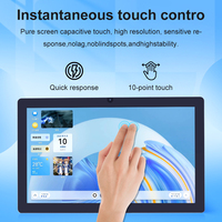 Moniteur PC industriel HD IP65 économique de 10,4 à 32 pouces avec écran tactile capacitif, écran LCD/LED à cadre ouvert et interface USB