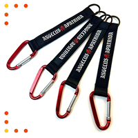 Gantungan Kunci Pendek Carabiner Ramah Lingkungan Tahan Lama, Ringan, Hadiah Promosi, Penggunaan Sehari-hari, Kantor, Luar Ruangan