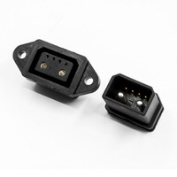Prise de charge de batterie au Lithium pour véhicule électrique prise mâle femelle matériau de contact en cuivre pour le remplacement de la batterie Port de charge