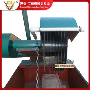 เครื่องตัดอัญมณีอัตโนมัติแบบหลายชิ้น เครื่องตัดหยกแบบเลื่อยโซ่ เครื่องตัดอาเกต ขนาด 16 นิ้ว แบบหลายใบมีด - Product Image 4