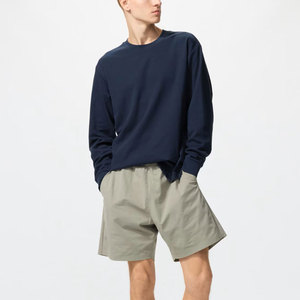 T-shirts à manches longues pour hommes, vêtements confortables pour hommes, t-shirt uni décontracté personnalisé, coupe ajustée, fabriqué au Pakistan, chemises de haute qualité - Product Image 1