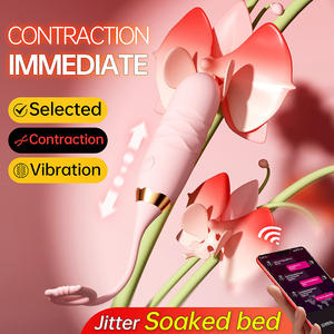 10-Frequenz Teleskop Vibration Jumping <span class=keywords><strong>Egg</strong></span> APP Fernbedienung Masturbation Love <span class=keywords><strong>Egg</strong></span> Sexspielzeug für Frauen - Product Image 5