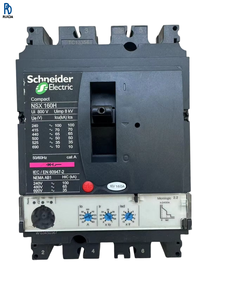 Disjoncteur à boîtier moulé NSX160H Série Compacte 3P Protection contre les surcharges et les courts-circuits Équipement de distribution électrique - Product Image 1