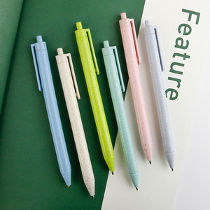 Wholesale Promotional Ballpoint <b>Pen</b> 1.0mm Retractable Custom Logo Banner <b>Pen</b> Plastic Printed <b>Multiple</b> <b>Colors</b> Black/Blue - Product Image 4