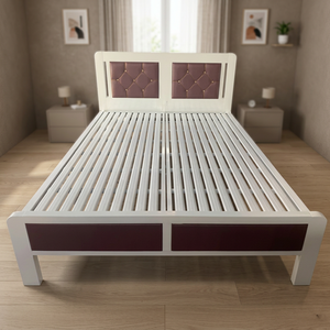 Modern Stable Single & Queen Box Spring <b>Bed</b> <b>Frame</b> with Open Undercarriage <b>for</b> Space-saving Home Furniture - Product Image 2