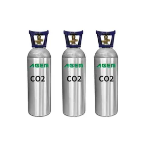 Oxygen Argon Gas Cylinder High Pressure Co2 Tank DOT/ISO 40l Steel Customized 1000 L. High Pressure Cyl Medical Gas OME 10L