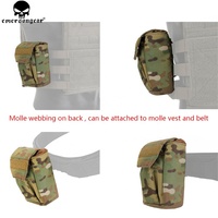Petite pochette tactique à boucle pour insérer des accessoires, pochette Molle pour la chasse, pochette à outils, pochette polyvalente